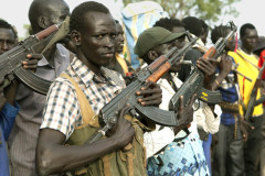 The Nuer "White Army" is a young and only partially controlled militia force