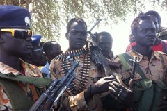 Rebel forces in South Sudan