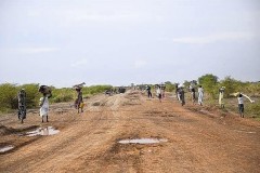 Civilians in South Sudan continue to flee in all directions