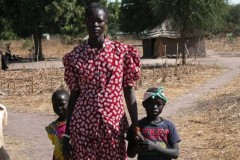 Mother and Children in Rumbek, Lakes State