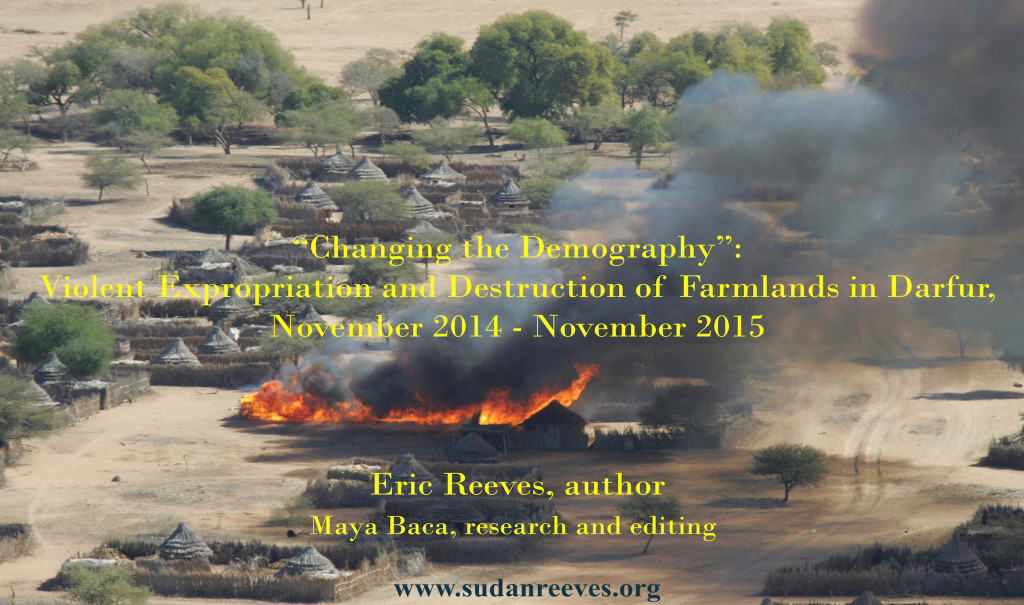 The annihilation of Darfur High Resolution